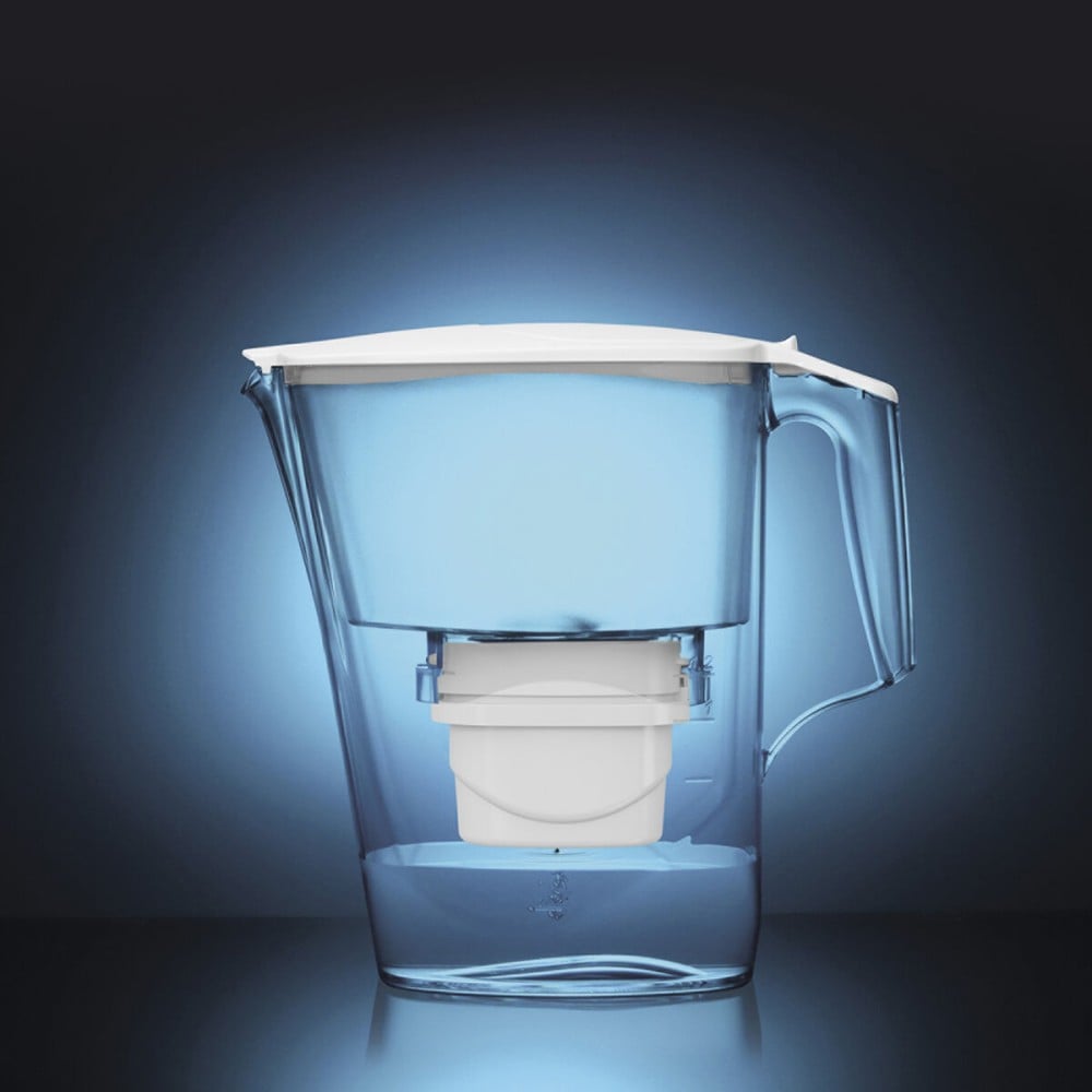 Filter jug Aqua Optima Liscia Evolve White Plastic 2,5 L