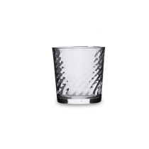 Set of glasses Quid Twist Transparent Glass 260 ml (6 Units)