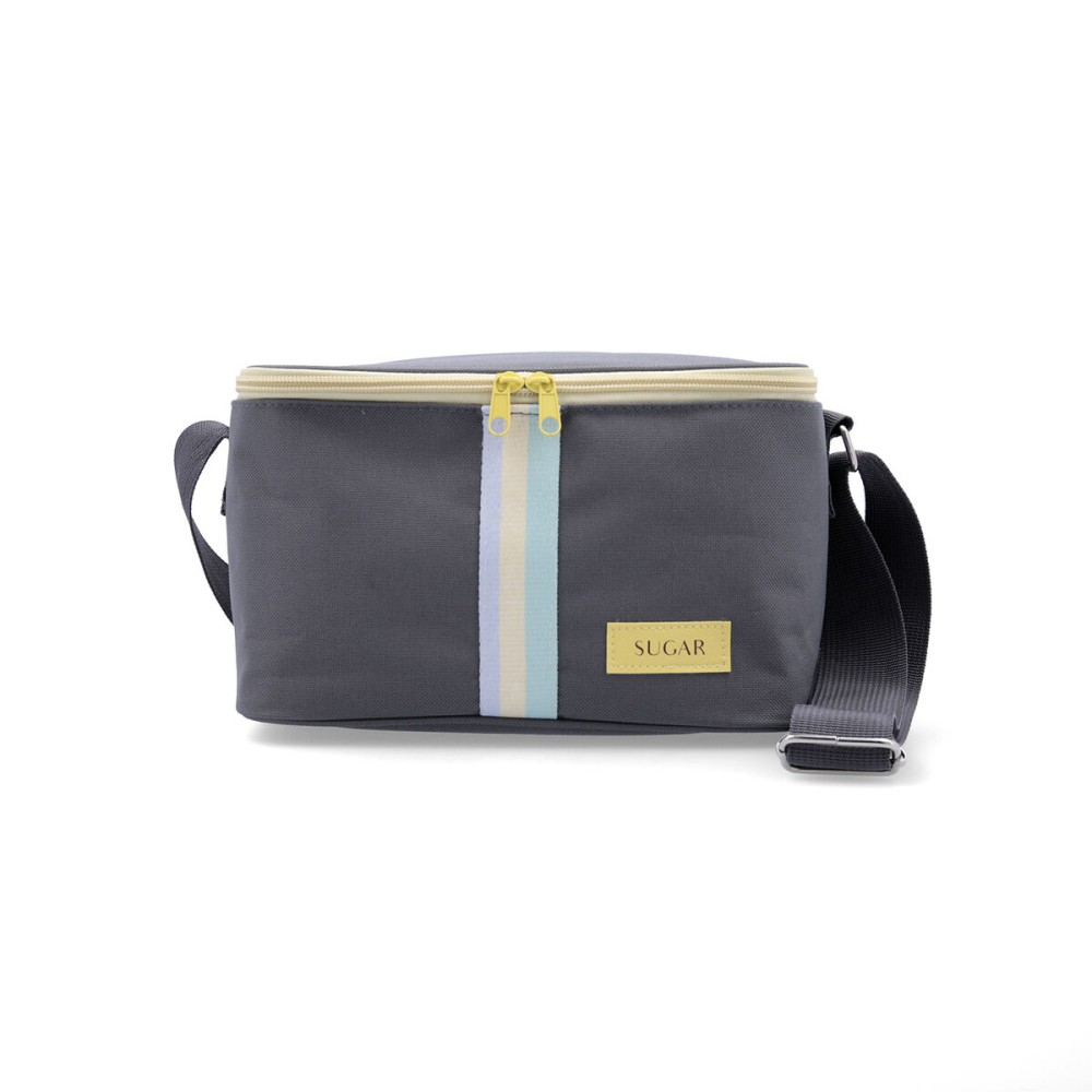 Cool Bag Quid Sugar Lunchbox Grey 23 x 15 x 15 cm