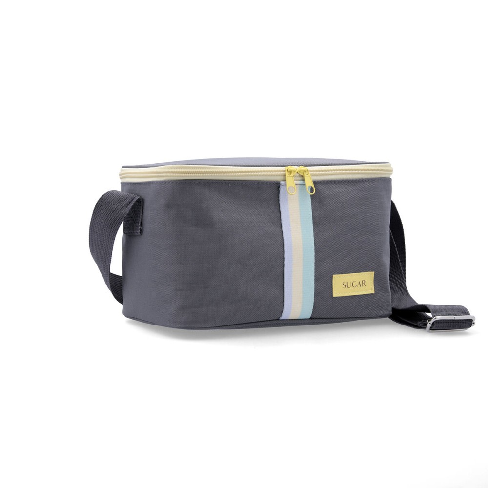 Sac Thermique Quid Sugar Sac à goûter Gris 23 x 15 x 15 cm