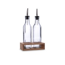 Öl- und Essig-Set Quid Naturalia Durchsichtig Glas 260 ml