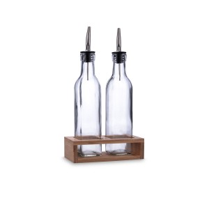 Ensemble salière et poivrier Quid Naturalia Transparent verre 260 ml