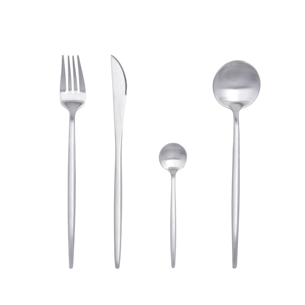 Löffel-Set Bidasoa Fosil Metall Stahl 19 x 3 x 2 cm (6 Stück)