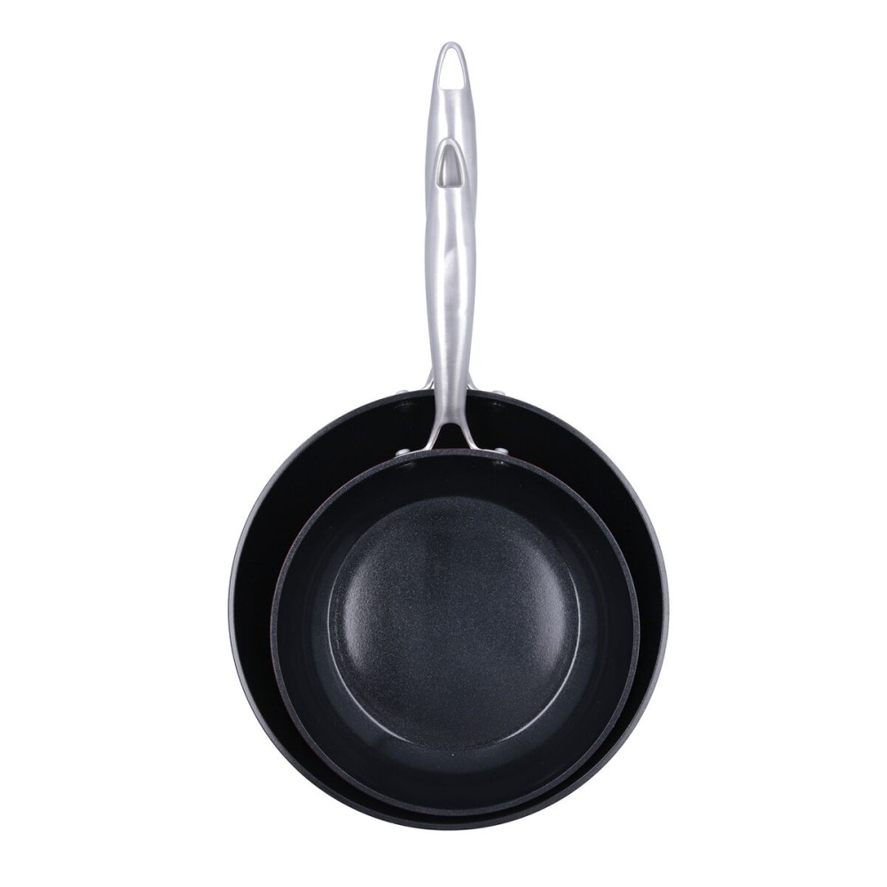 Set of pans Quid Mirro Red Metal 3 Pieces