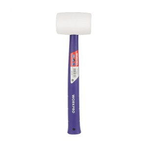 Rubber Mallet Workpro Blue White