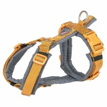 Dog Harness Trixie Premium Trekking Graphite Curry S/M