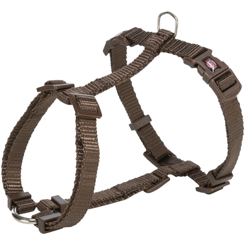 Dog Harness Trixie Premium Hazelnut L/XL