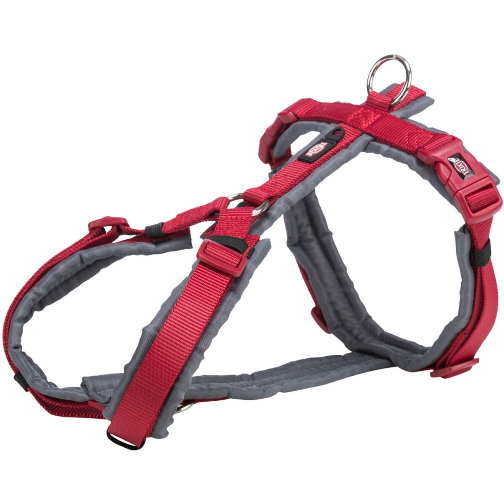 Hundegeschirr Trixie Premium Trekking Rot Graphit S