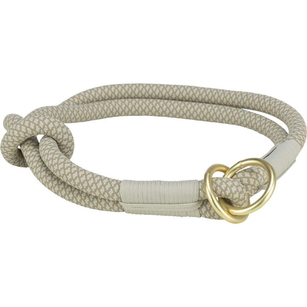 Collier d'entraînement pour chiens Trixie Soft Rope Gris Gris clair S/M 40 cm