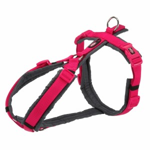 Harnais pour Chien Trixie Premium Trekking Graphite Fuchsia XS/S