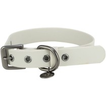 Dog collar Trixie CityStyle Light grey M/L 40-47 cm