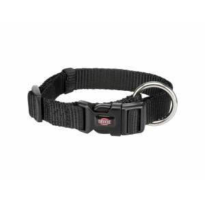 Dog collar Trixie New Premium Black S/M 30-45 cm