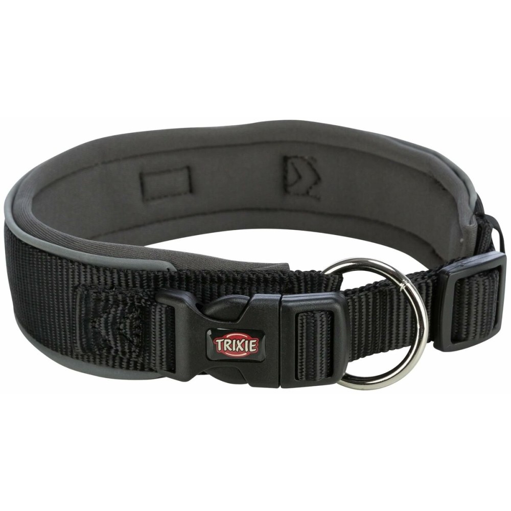 Collier pour Chien Trixie Premium Noir Graphite L 46-55 cm