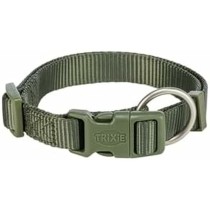 Hundehalsband Trixie Premium grün Olive M/L 35-55 cm