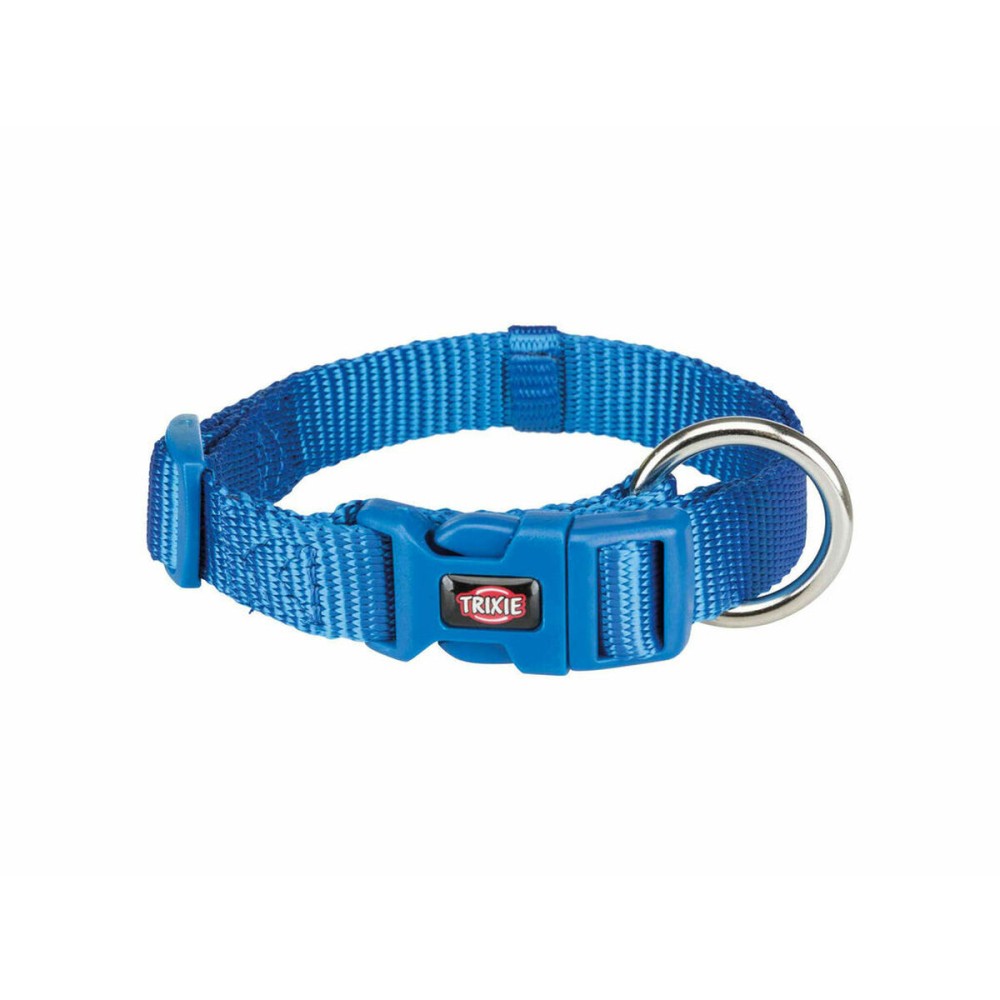 Dog collar Trixie New Premium Cobalt blue L/XL 40-65 cm