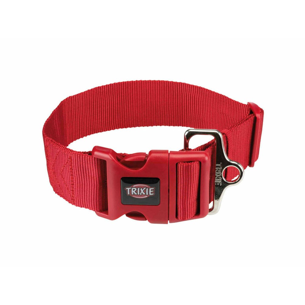 Dog collar Trixie New Premium Red M/L 40-60 cm