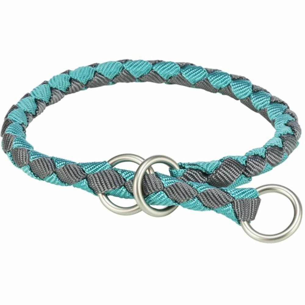 Collier de dressage Trixie Cavo Graphite Bleu clair 47-55 cm