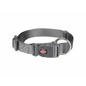 Hundehalsband Trixie New Premium Graphit M/L 35-55 cm