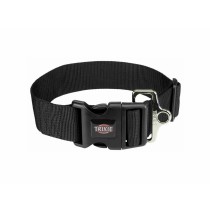 Hundehalsband Trixie New Premium Schwarz M/L 40-60 cm