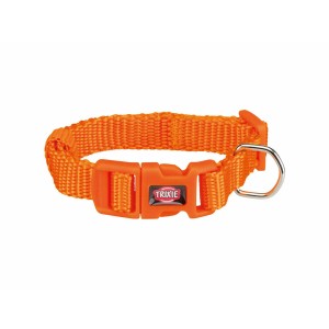 Dog collar Trixie New Premium Orange XXS/XS 15-25 cm