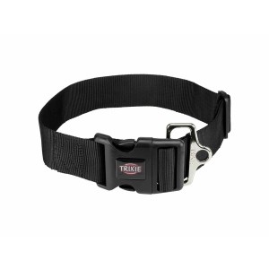 Hundehalsband Trixie New Premium Schwarz L/XXL 55-80 cm