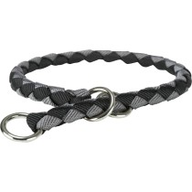 Collier de dressage Trixie Cavo Noir Graphite S/M 35-41 cm