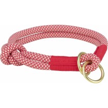 Collier d'entraînement pour chiens Trixie Soft Rope Rouge Crème L/XL 55 cm