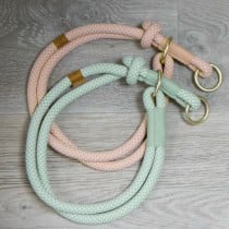 Collier d'entraînement pour chiens Trixie Soft Rope Rose L 50 cm