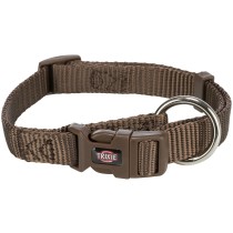 Hundehalsband Trixie Premium Haselnussbraun 25-40 cm