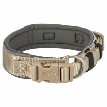 Hundehalsband Trixie Premium Graphit Sand L/XL 53-62 cm