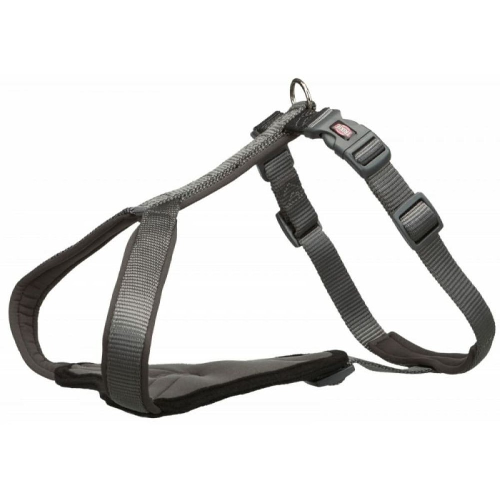 Dog Harness Trixie Premium Graphite S/M