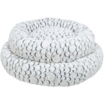 Lit pour chien Trixie Mila Blanc Gris Ø 50 cm