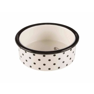 Dog Feeder Trixie White Black 300 ml