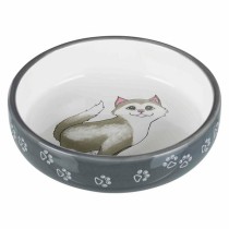 Cat Feeder Trixie White Grey