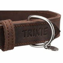 Dog collar Trixie Rustic Dark brown L 48-56 cm