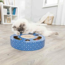 Grattoir pour Chats Trixie Bleu Carton Plastique Ø 33 cm