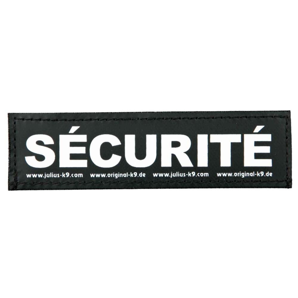 Étiquettes pour harnais Julius K9 SECURITE S