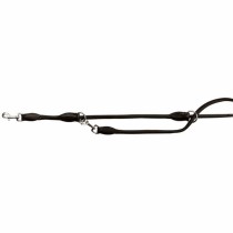 Adjustable dog leash Trixie Black 2 m S/M