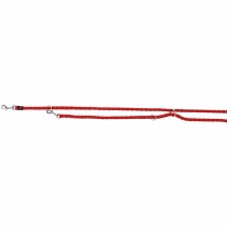 Adjustable dog leash Trixie Cavo Red S/M 2 m