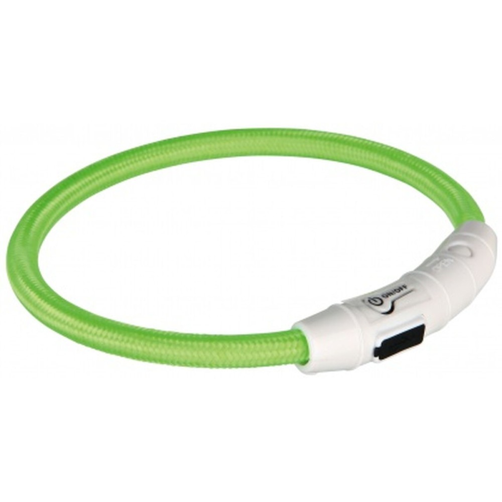 LED Collar for Pets Trixie Green M/L