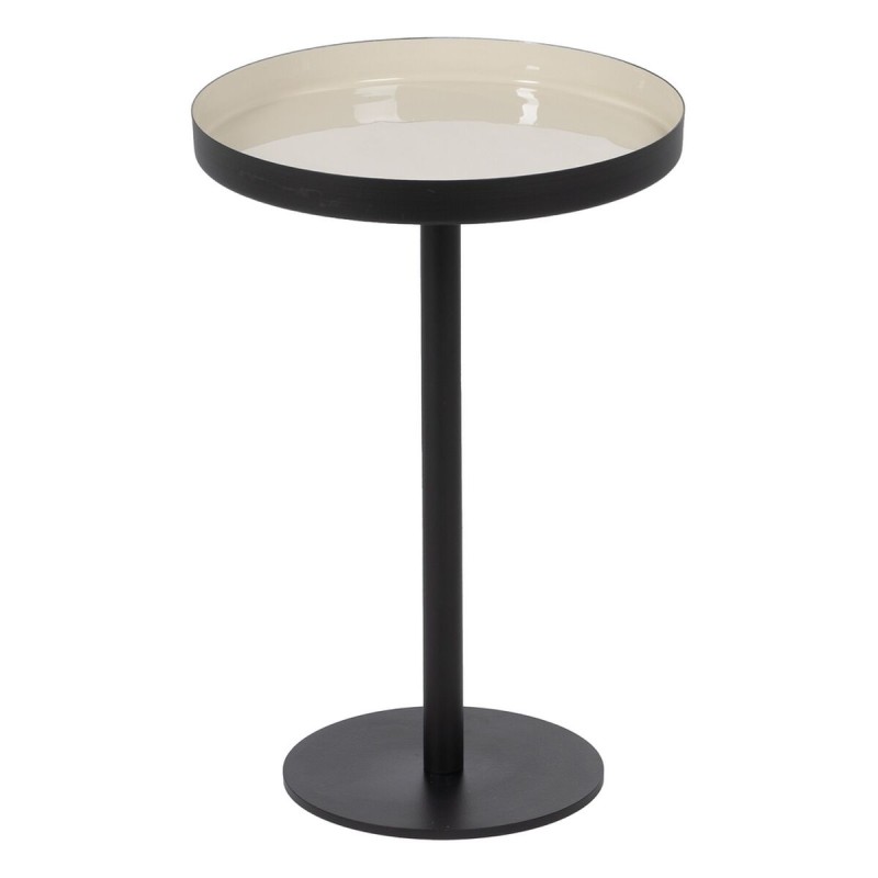 Side table Black Taupe Iron 30 x 30 x 44 cm