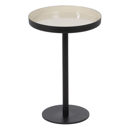 Table d'appoint Noir Taupe Fer 30 x 30 x 44 cm