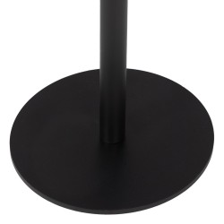 Table d'appoint Noir Taupe Fer 30 x 30 x 44 cm