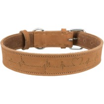 Dog collar Trixie Heartbeat Brown L/XL 55-65 cm