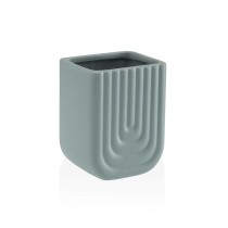 Toothbrush Holder Versa Grey Ceramic