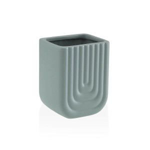 Toothbrush Holder Versa Grey Ceramic