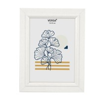 Photo frame Versa White MDF Wood Vintage 1,5 x 22 x 17 cm