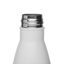 Water bottle Versa White Steel 500 ml 7 x 27 x 7 cm