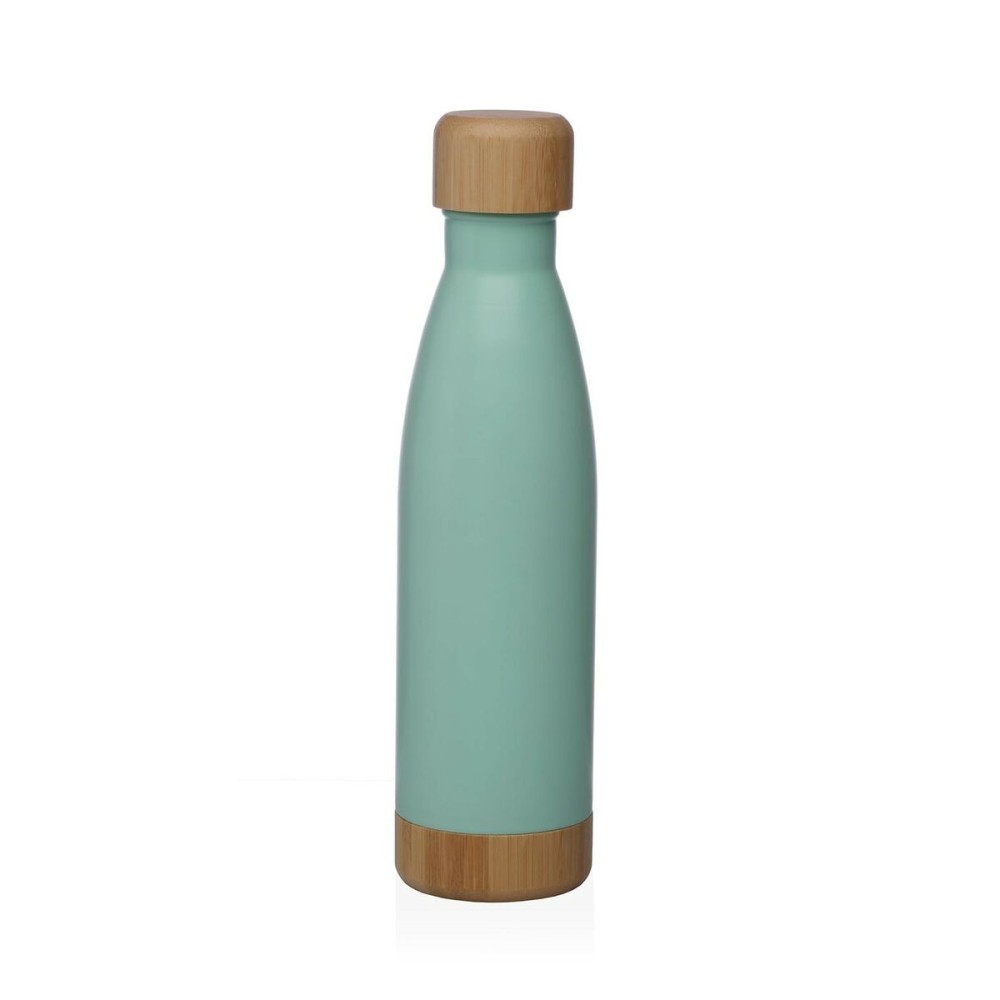 Wasserflasche Versa grün Stahl 500 ml 7 x 27 x 7 cm