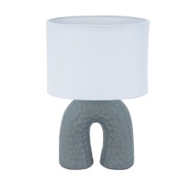 Desk lamp Versa Grey Ceramic 18 x 28 cm